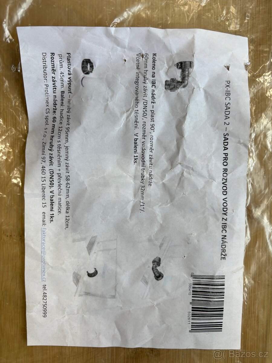 SADA NA IBC NÁDRŽ - 4