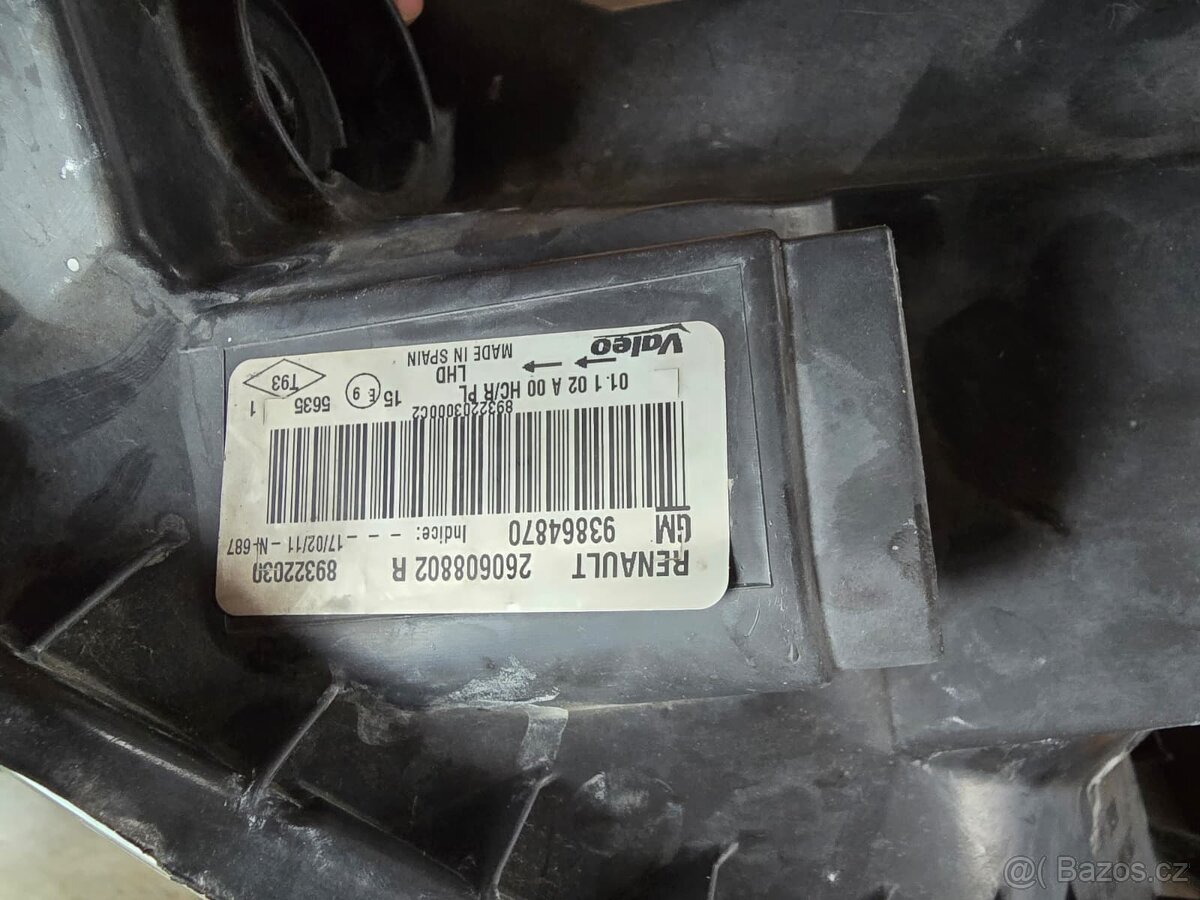 Renault Trafic 2, světla - 4