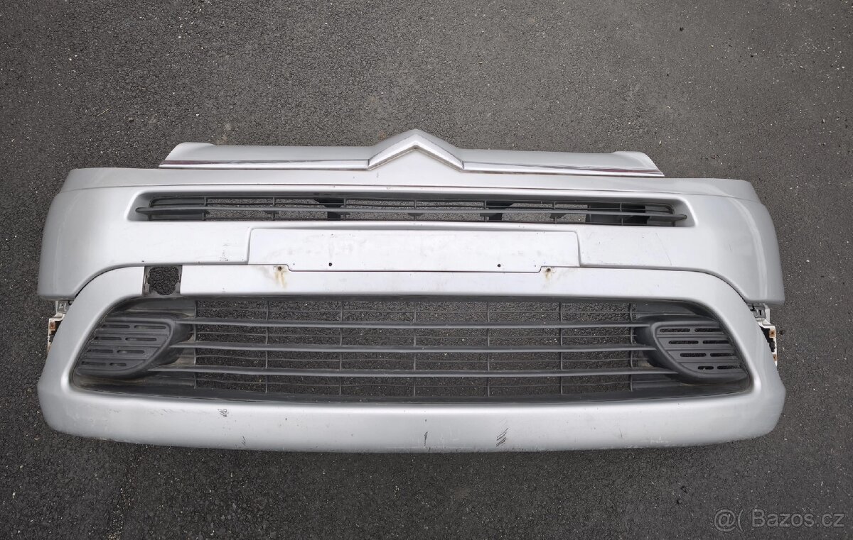 Přední nárazník Citroen C4 Picasso/ Grand stříbrný - 4