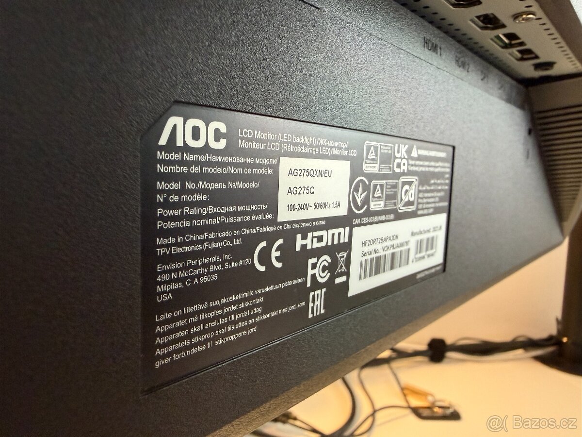 AOC | 27", 1440p, 165Hz - 4