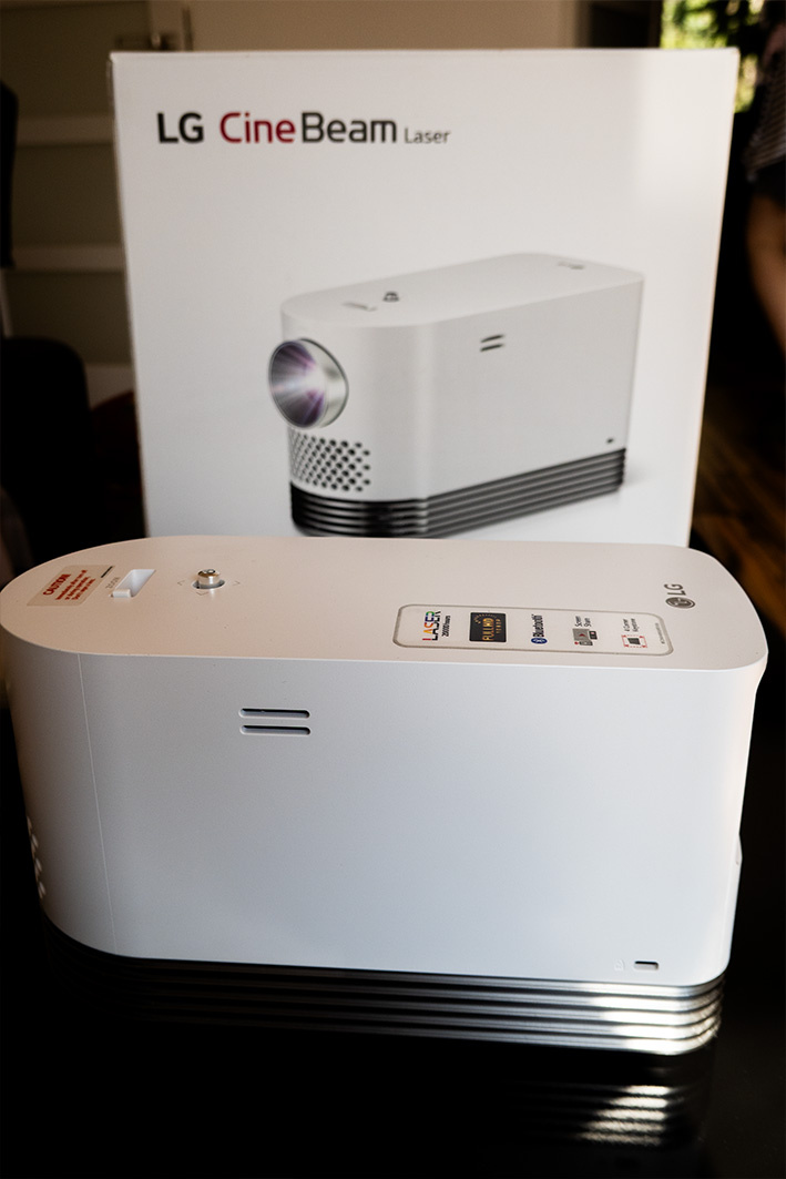 Laserový projektor LG HF80JG - 4