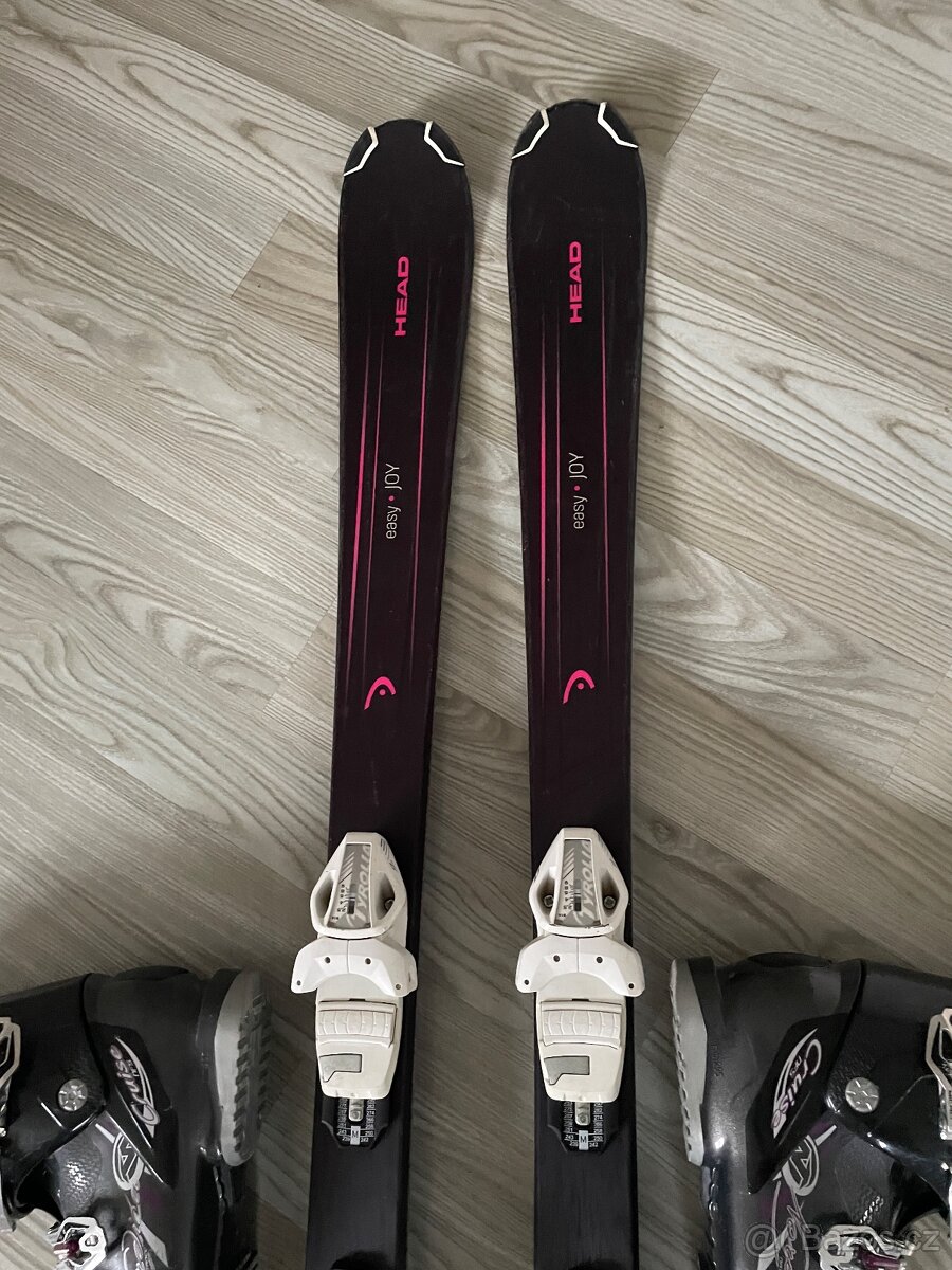 Lyže Head 149 cm+ lyžáky 39-40 - 4
