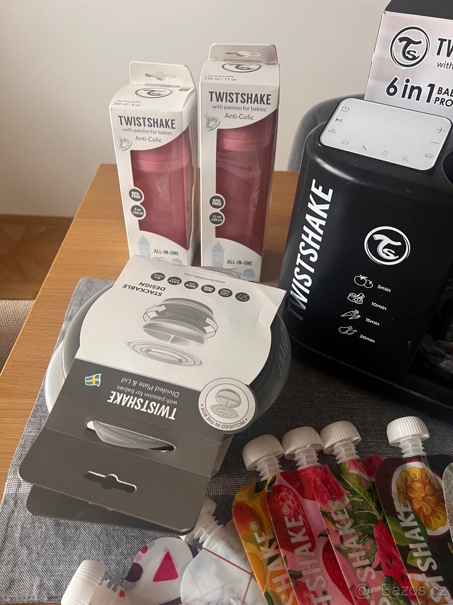 Sada Twistshake 6v1 baby food processor - 4