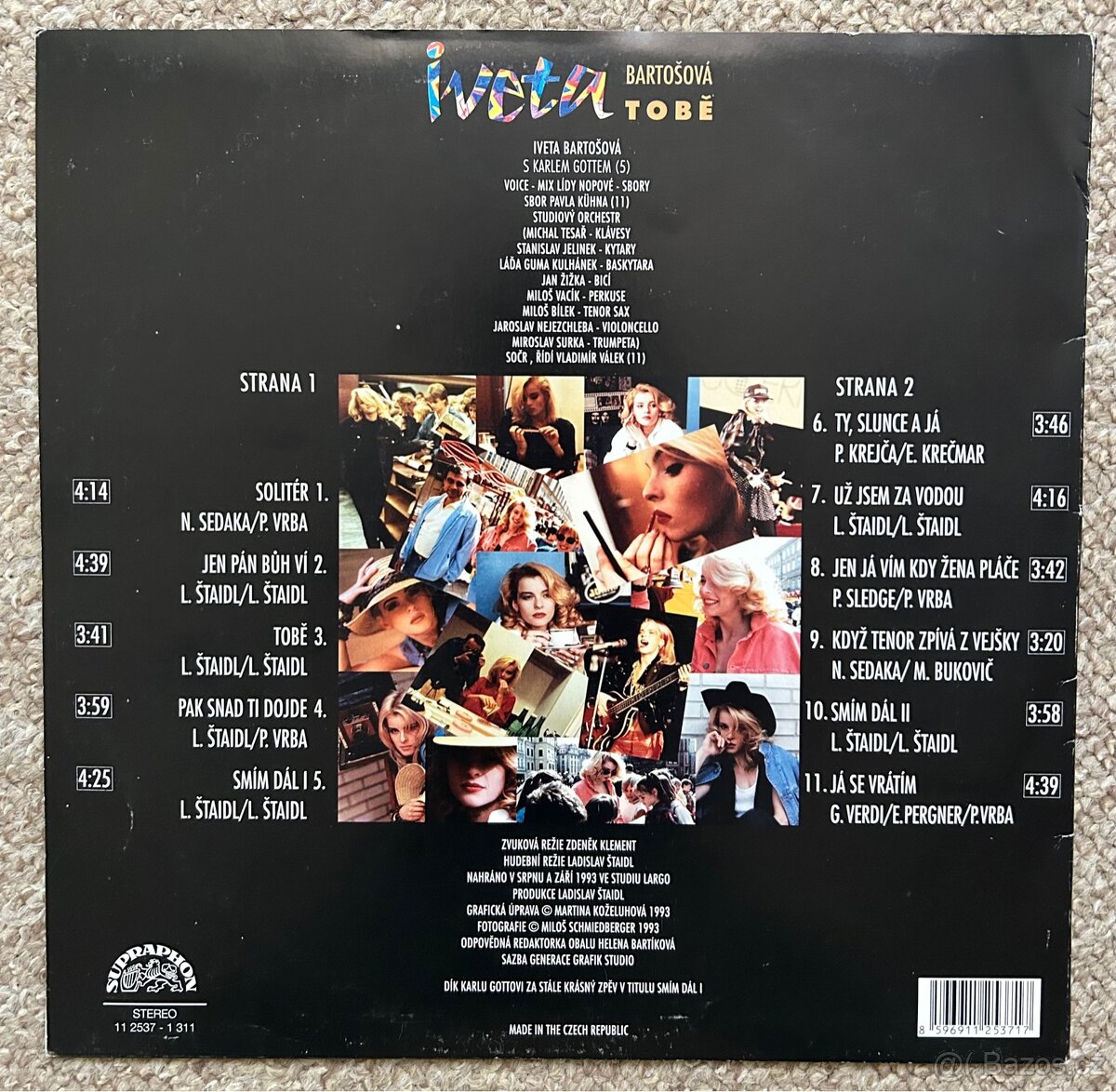 PRODÁM 4x LP Iveta Bartošová - 4