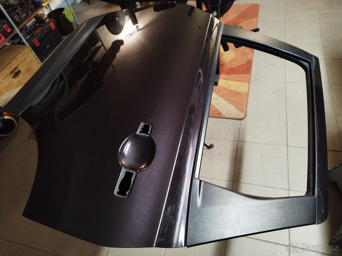 dveře levé zadní NISSAN QASHQAI 1 a LIFT 11R +2 černé - 4