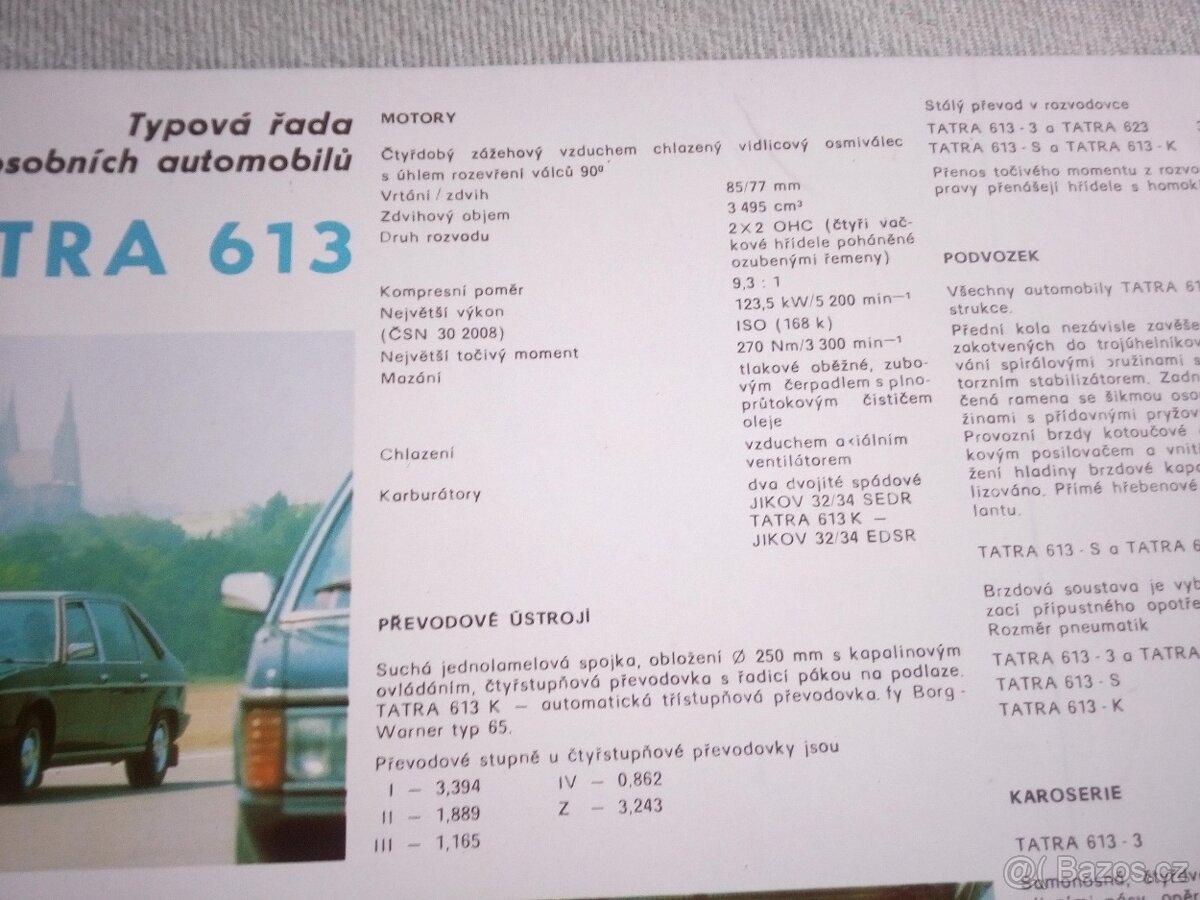 Tatra 613-623-plakát-prospekt-60x42cm - 4