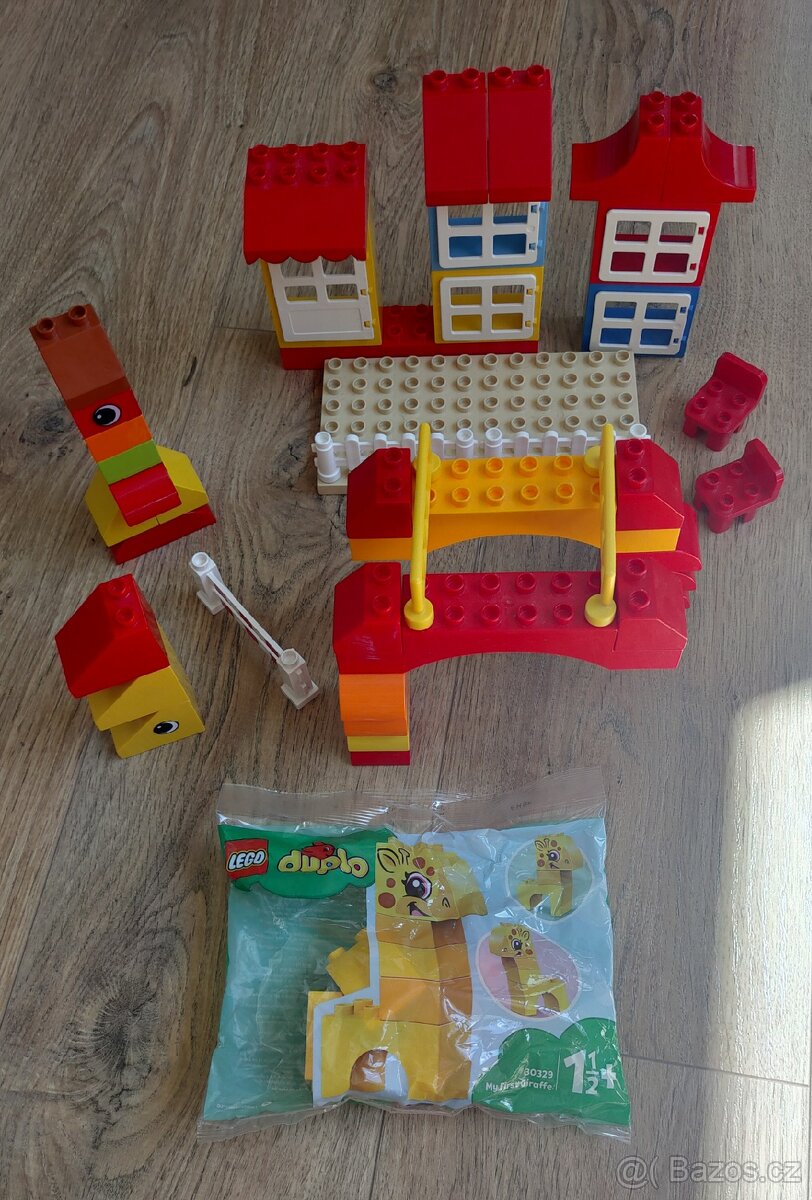 Lego Duplo - mix kostek a nové balení Žirafa - 4