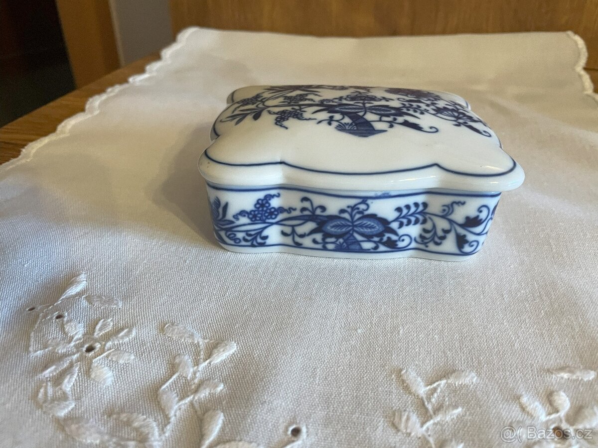 CIBULÁL/víčko na dózu hranatou-11,5 x 9,5 cm - 4