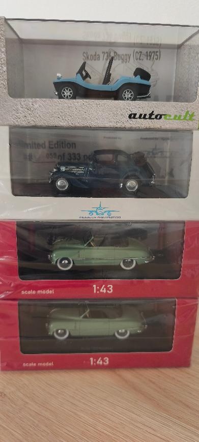 Modely Škoda 1:43 - Autocult - 4