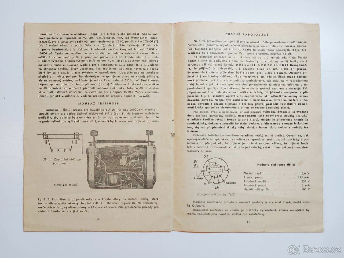 Elektronkové rádio - návod - 4