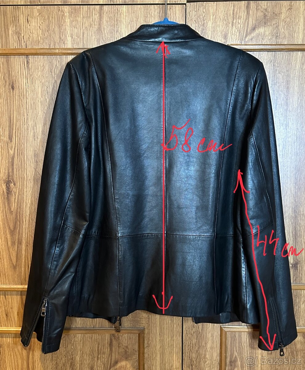 Dámská kožená bunda zn. KARA - 4