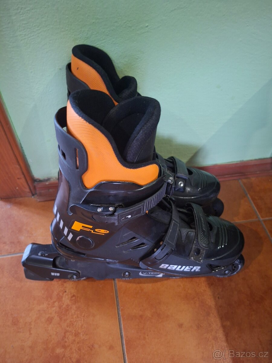 Kolečkové brusle 42 BAUER - 4