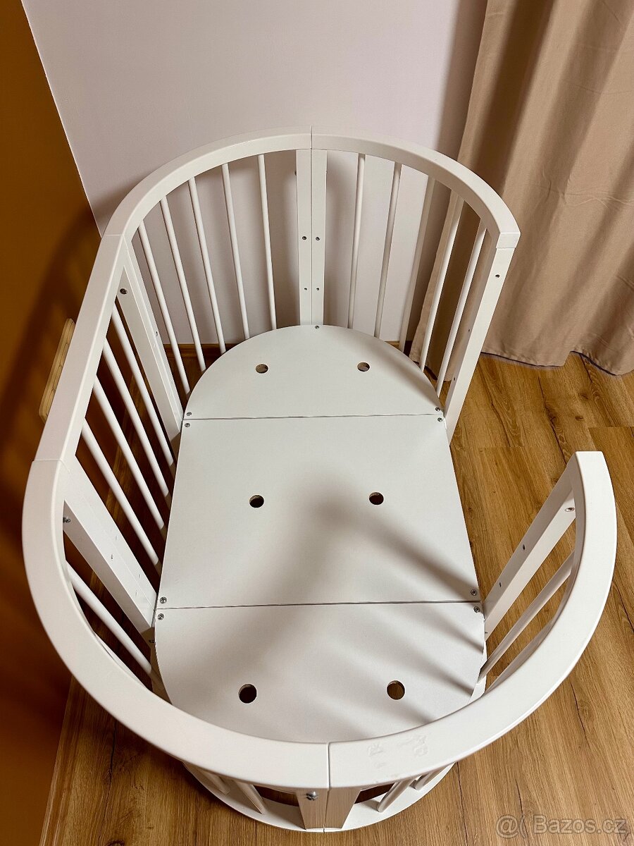 Dětská postýlka rostoucí OvalBed - 4