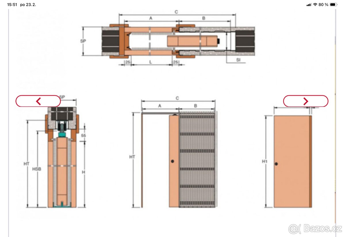 Pouzdra pro posuvné dveře - 4