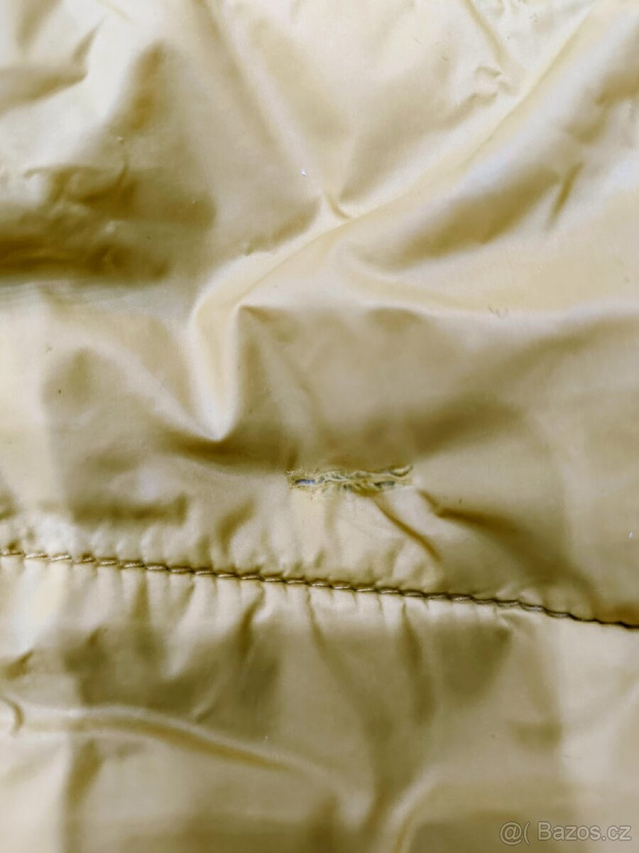 Hořčicový zimní kabát Alpine Pro - 4