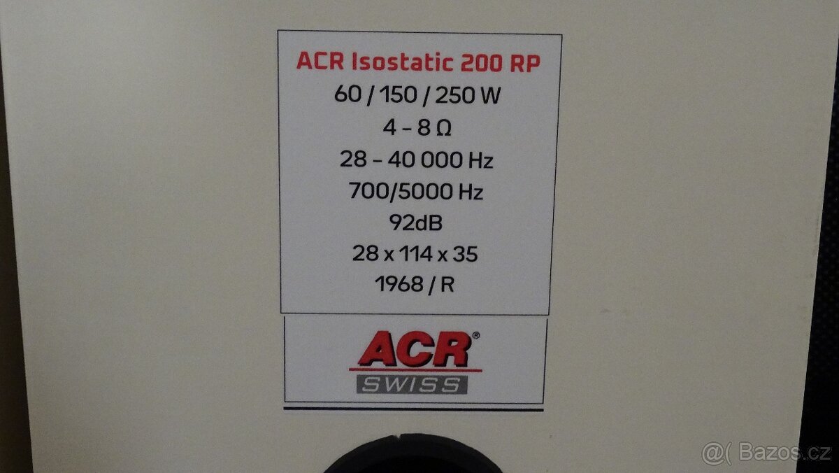 ACR SWISS Isostatic 200 RP - 4