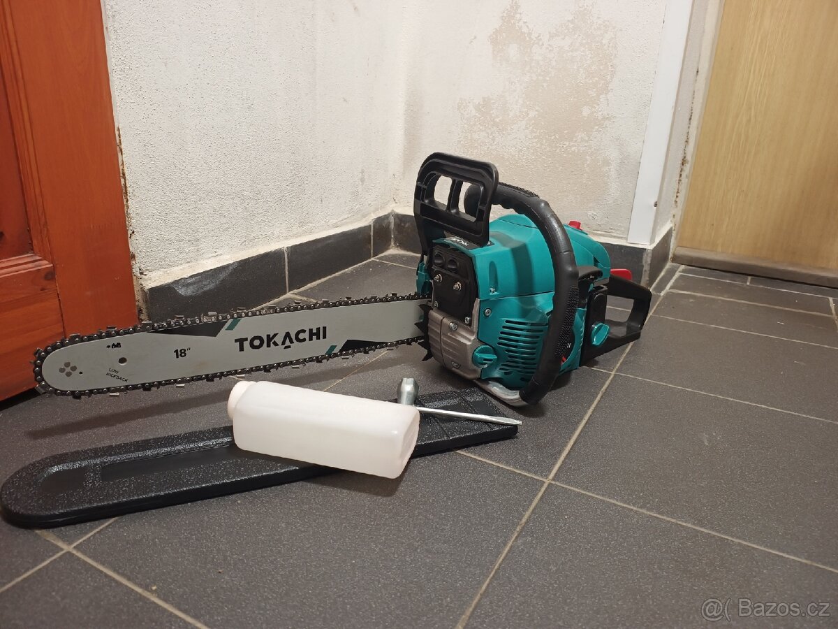 Výprodej NOVÁ výkonná pila, 58cc / 2,6Kw - 4