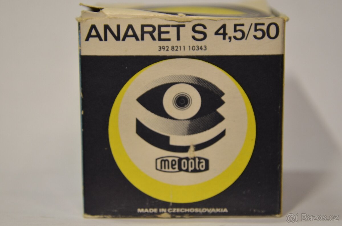 Meopta objektivy k zvětšováku - Anaret - 4