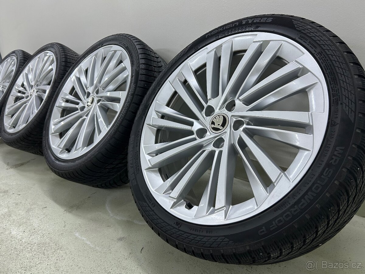 zimní originál sada Škoda Superb IV Varitate 19" 5x112 - 4
