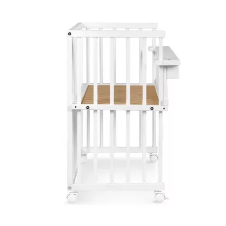 Dětská postýlka Klups Piccolino v bílé barvě - 90x40 - 4