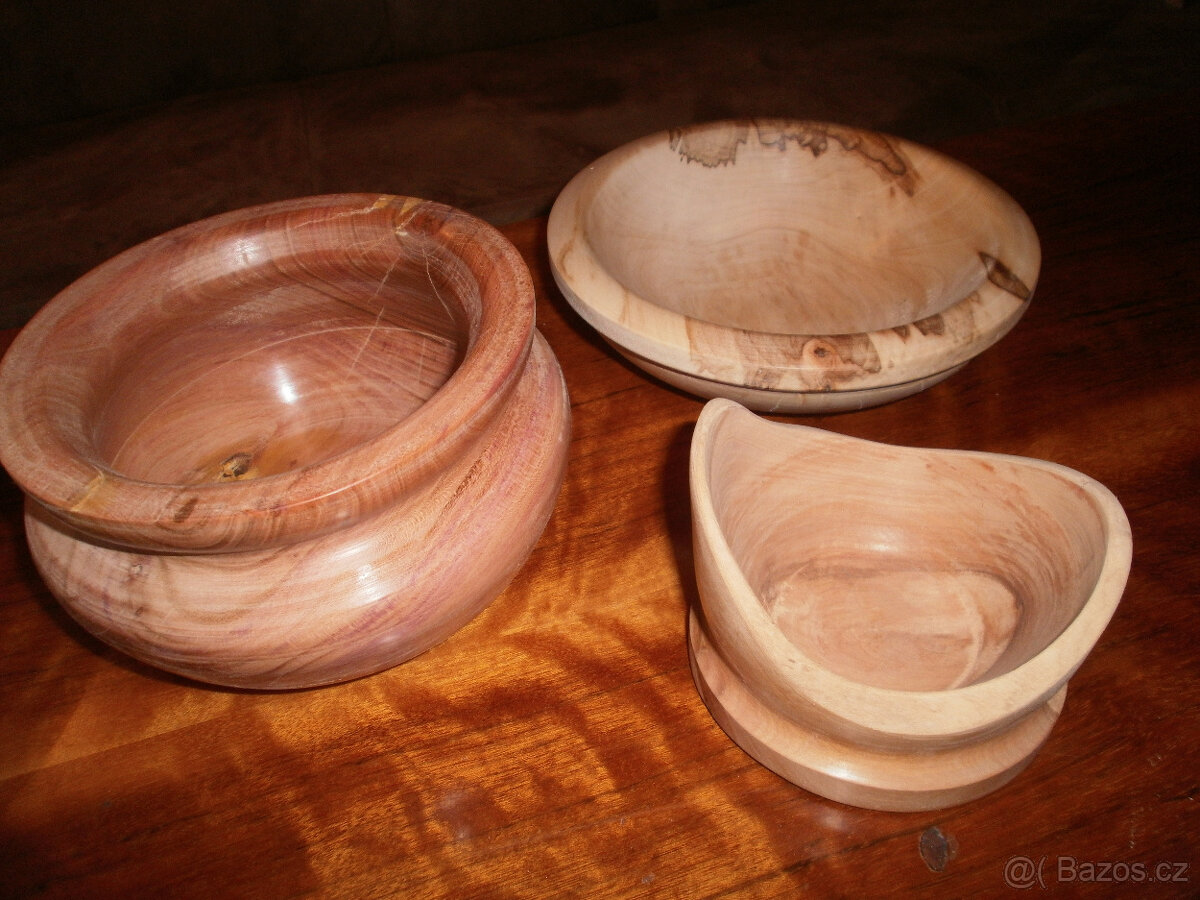 dřevěné misky - 4