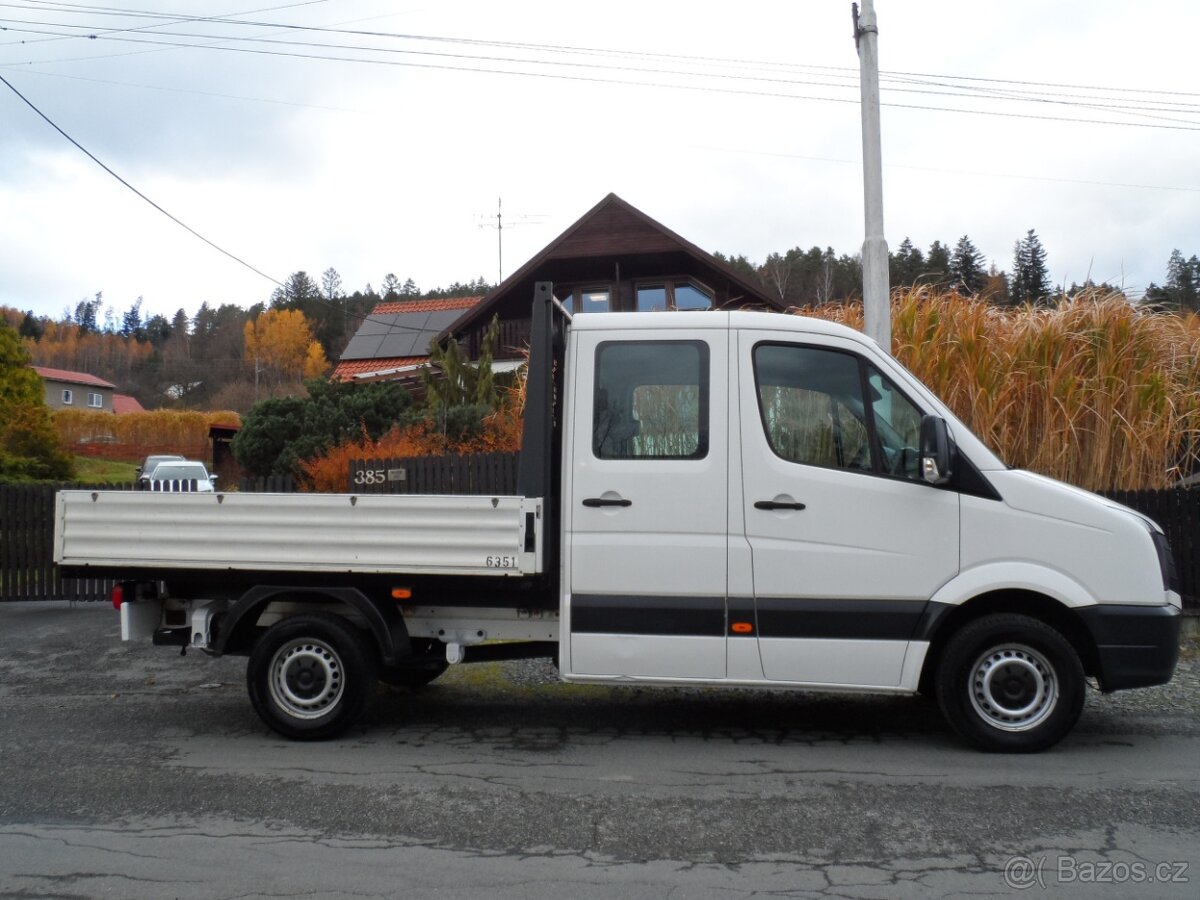 VW Crafter 2.0 TDI 100 KW Valník ,1.Majitel.7 Míst, Webasto - 4