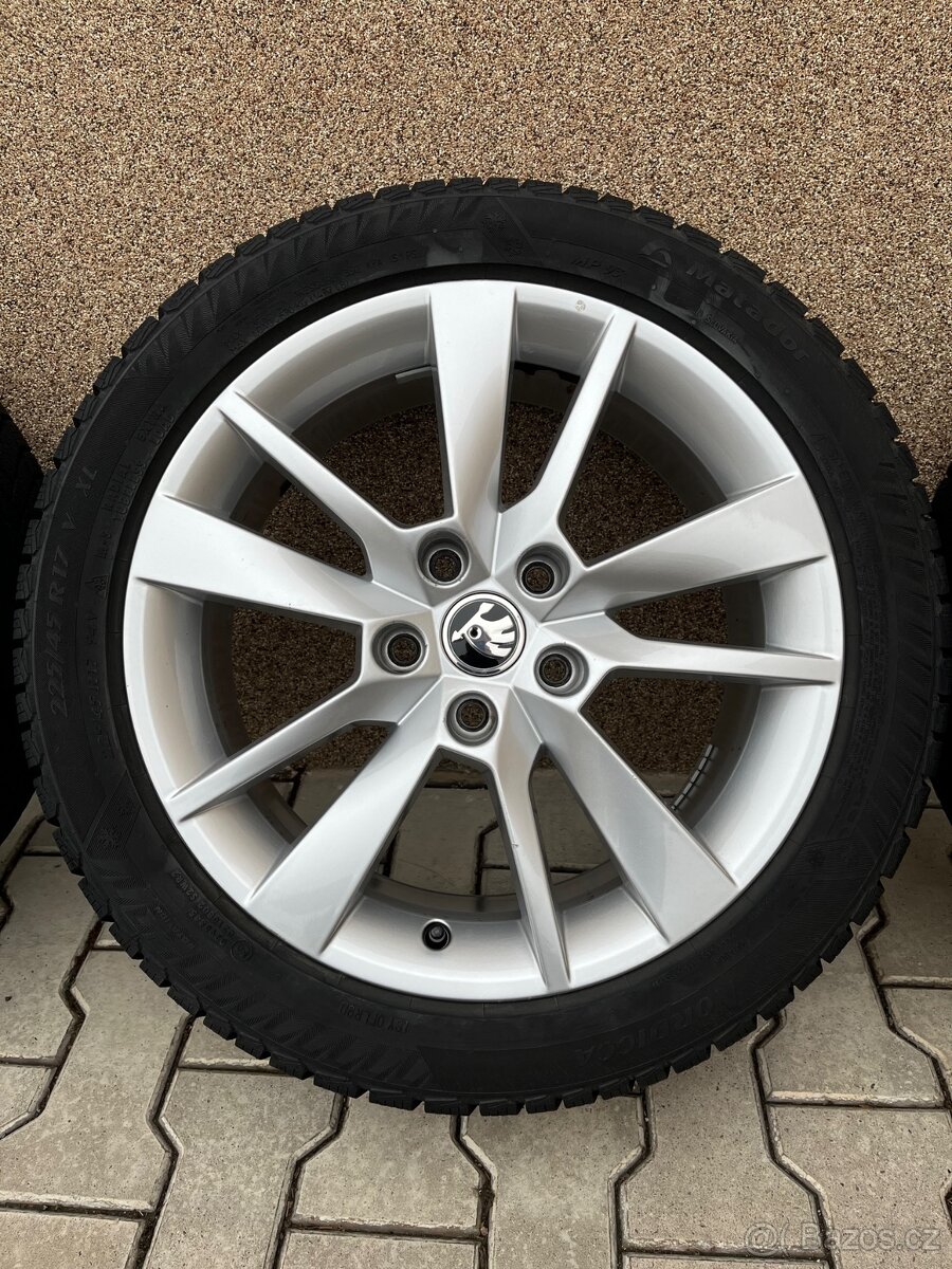 Alu kola Trius Škoda Octavia 3 + Matador MP93 Nordicca - 4