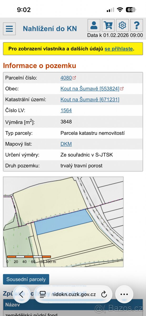 Orná půda a ttp Kout na Šumavě - 4
