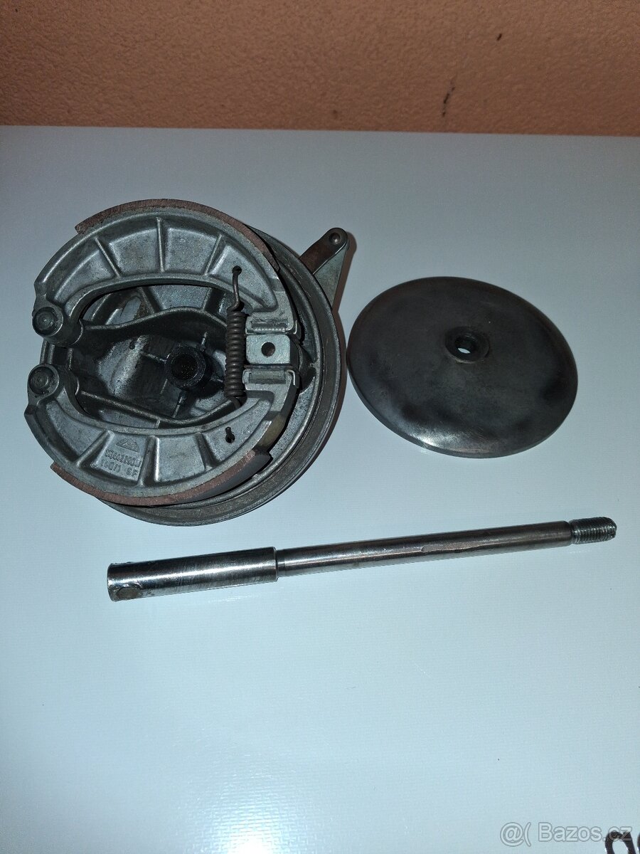 Simson S-51,enduro,predni stit,oska,poklicka - 4