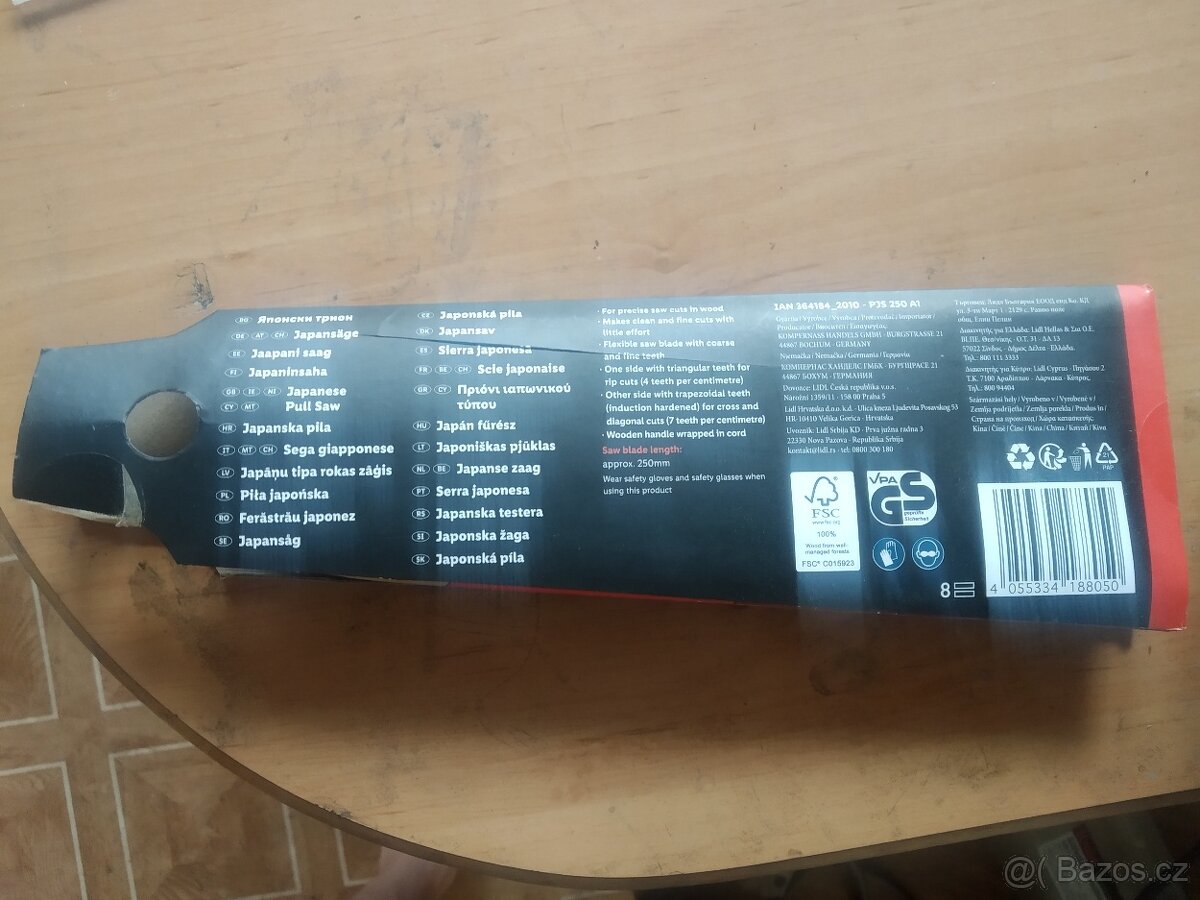 Japonská pila Parkside - 4