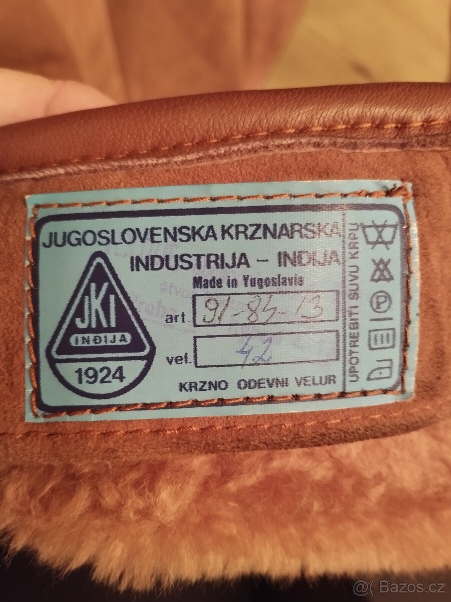 Prodám dámský dlouhý velurový kožich - 4