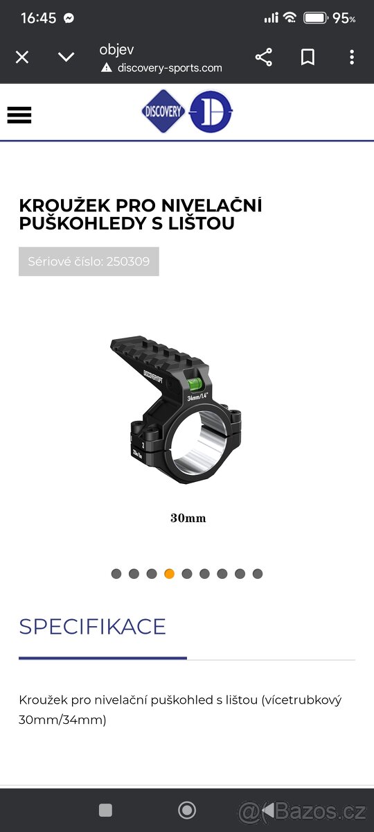 Kroužky pro puškohled - 4