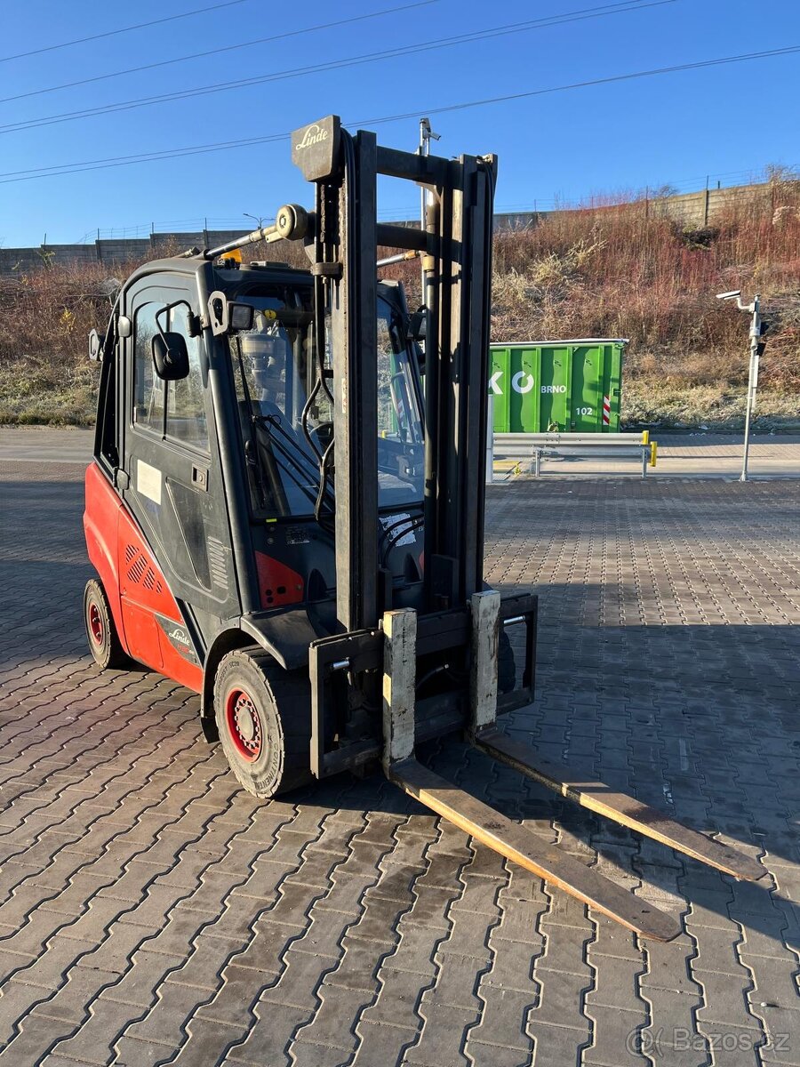 Vysokozdvižný vozík Linde 3t, r.v. 2017, LPG - 4