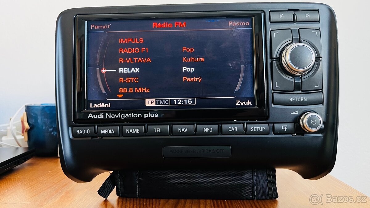 Audi Navigation Plus - RNS-E - A3, A4, TT, Exeo - LED verze - 4