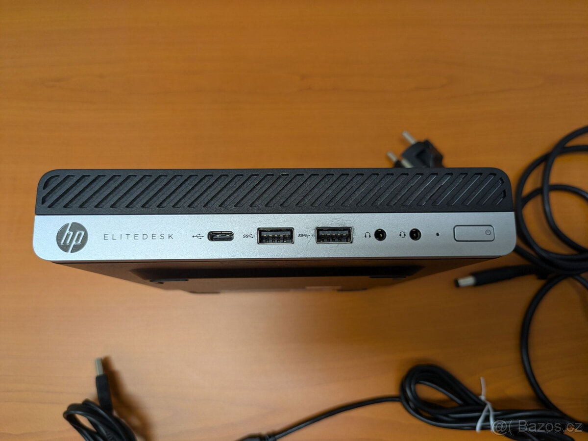 Mini počítač HP elitedesk + 24" LCD - 4