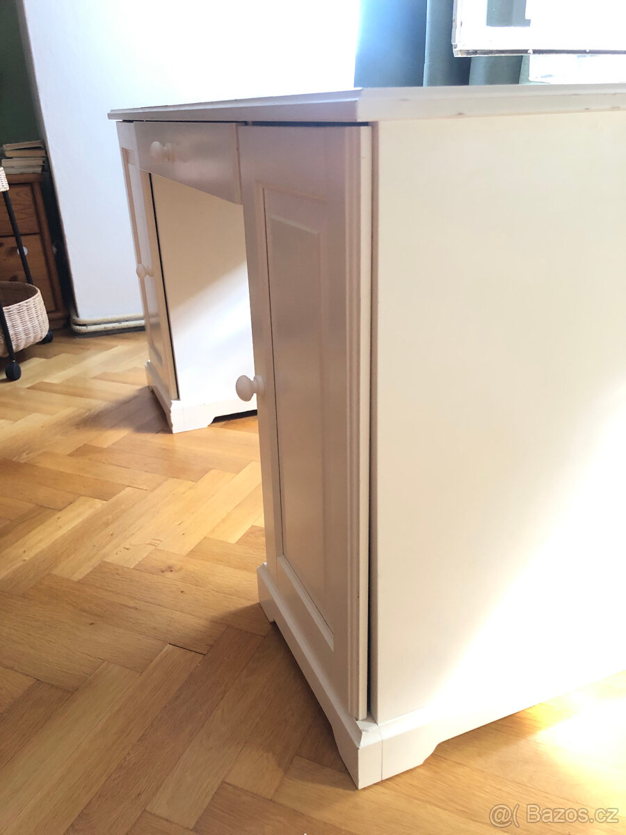 Ikea Liatorp bílý pracovní stůl - 4