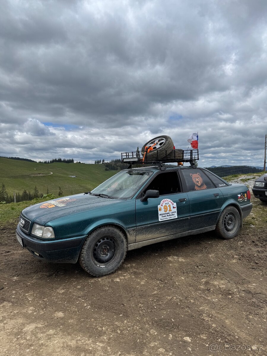 Audi 80 B4 2.0 66 kW expediční speciál Gumbalkan