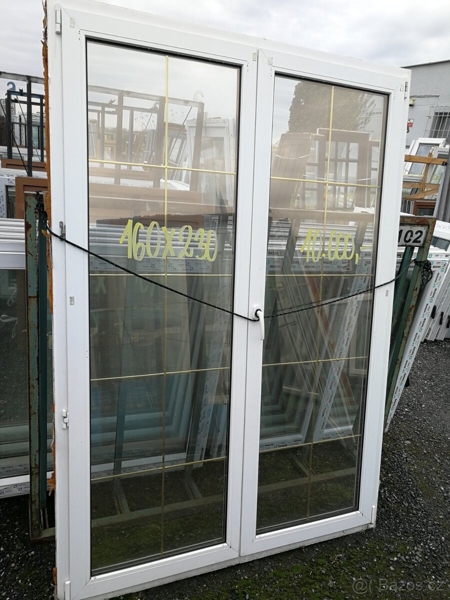 dveře použité balkonové - 4