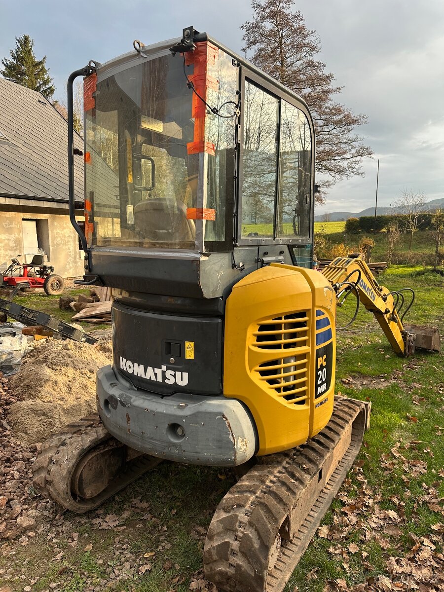 Komatsu PC20 MR, pásový bagr - 4