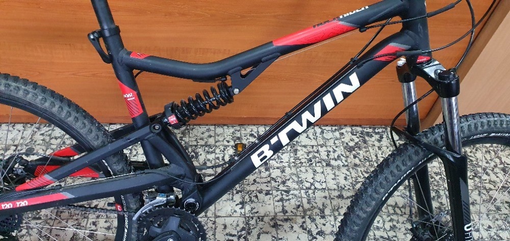 celodpružené horské kolo Rockrider ST520s , záruka - 4