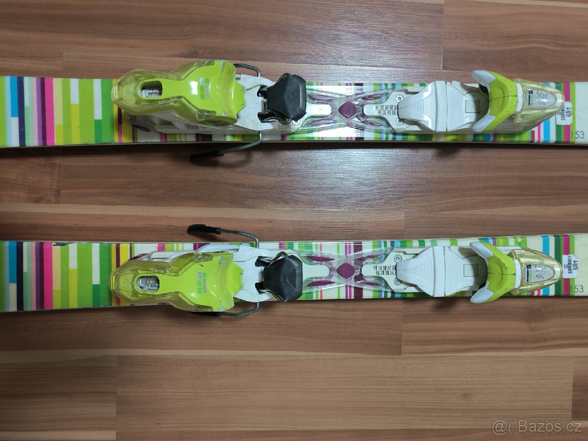 Sjezdové lyže Dynastar 153cm v dobrém stavu - 4