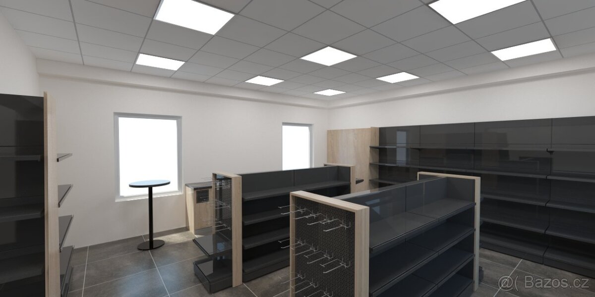 OBCHODNÍ REGÁLY ( kovové, lamino...) - 4