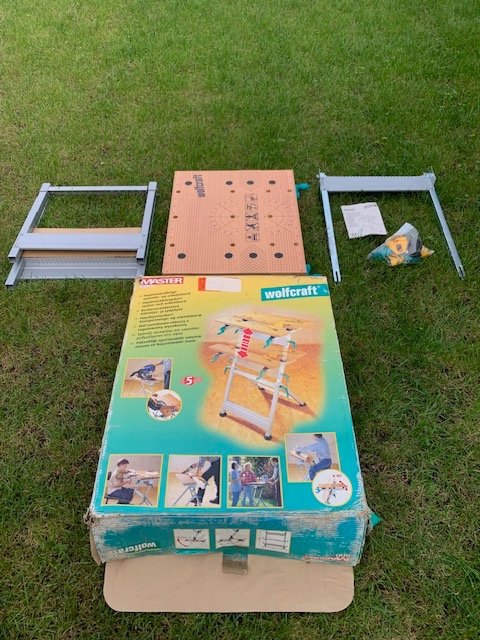 WOLFCRAFT MASTER 600 skládací upínací pracovní stůl - 4