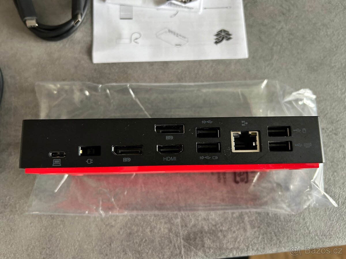 Lenovo ThinkPad USB-C Dock Gen2, typ 40AS + zdroj 90W. - 4