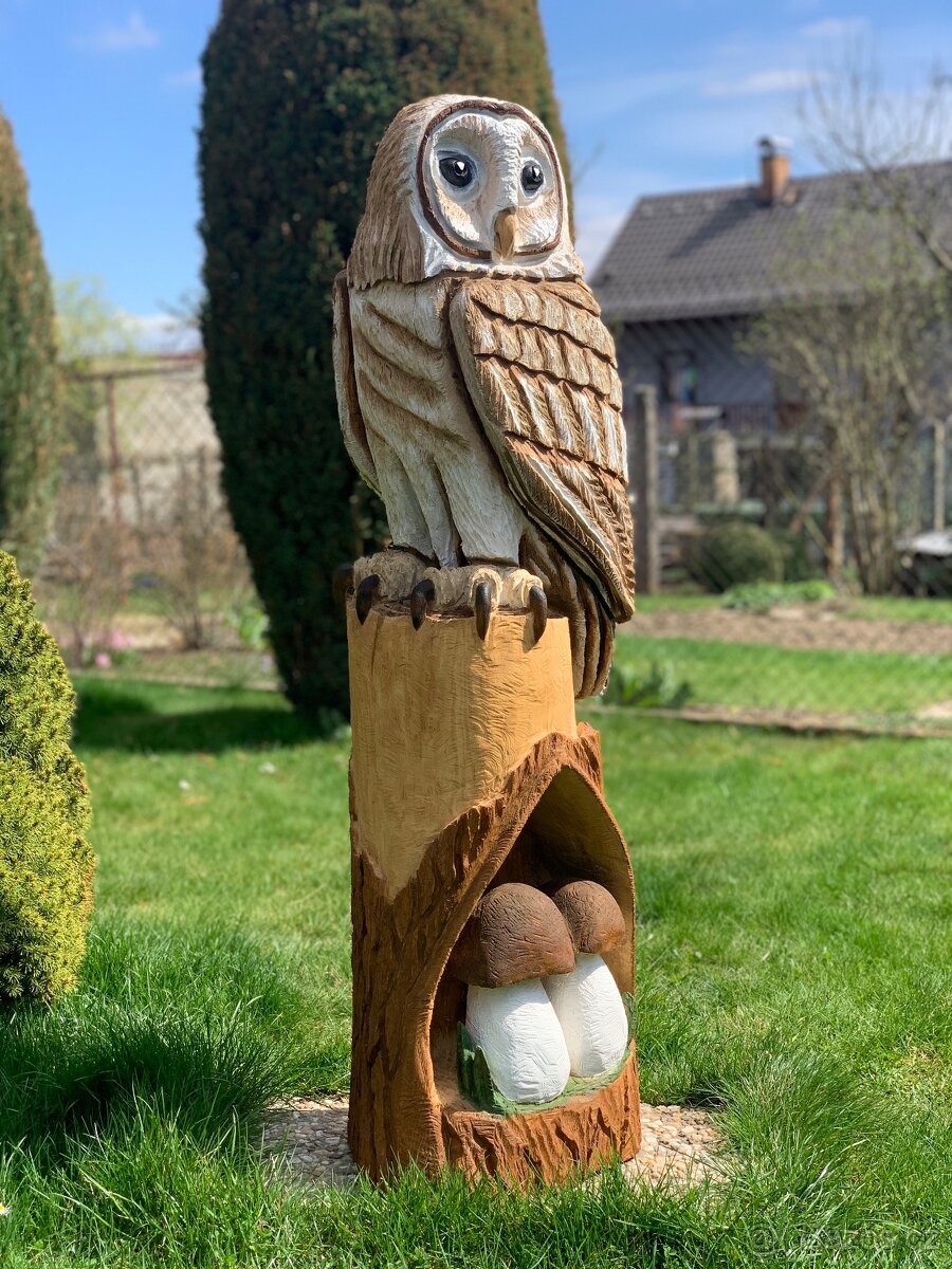 Dřevěná socha - 4