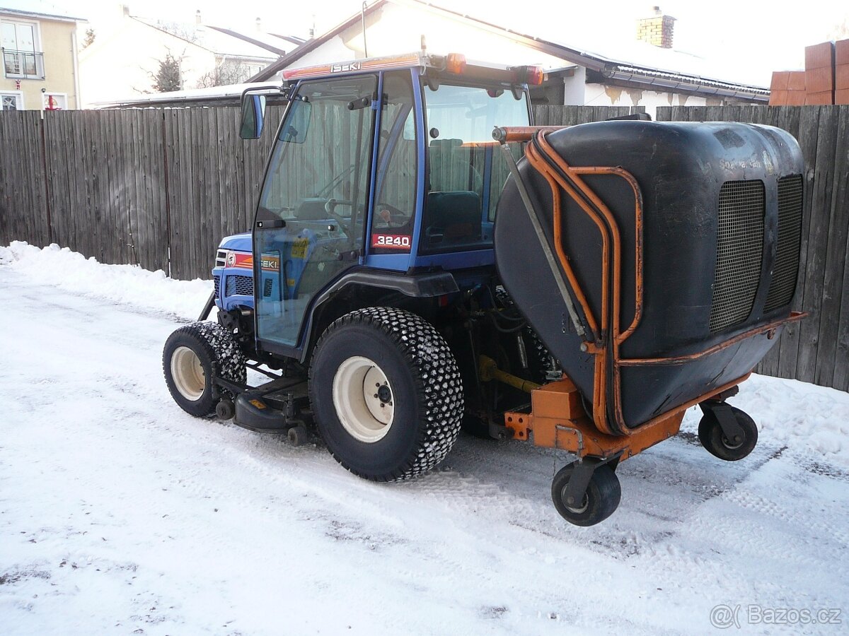 Malotraktor ISEKI 3240 se sekačkou - 4