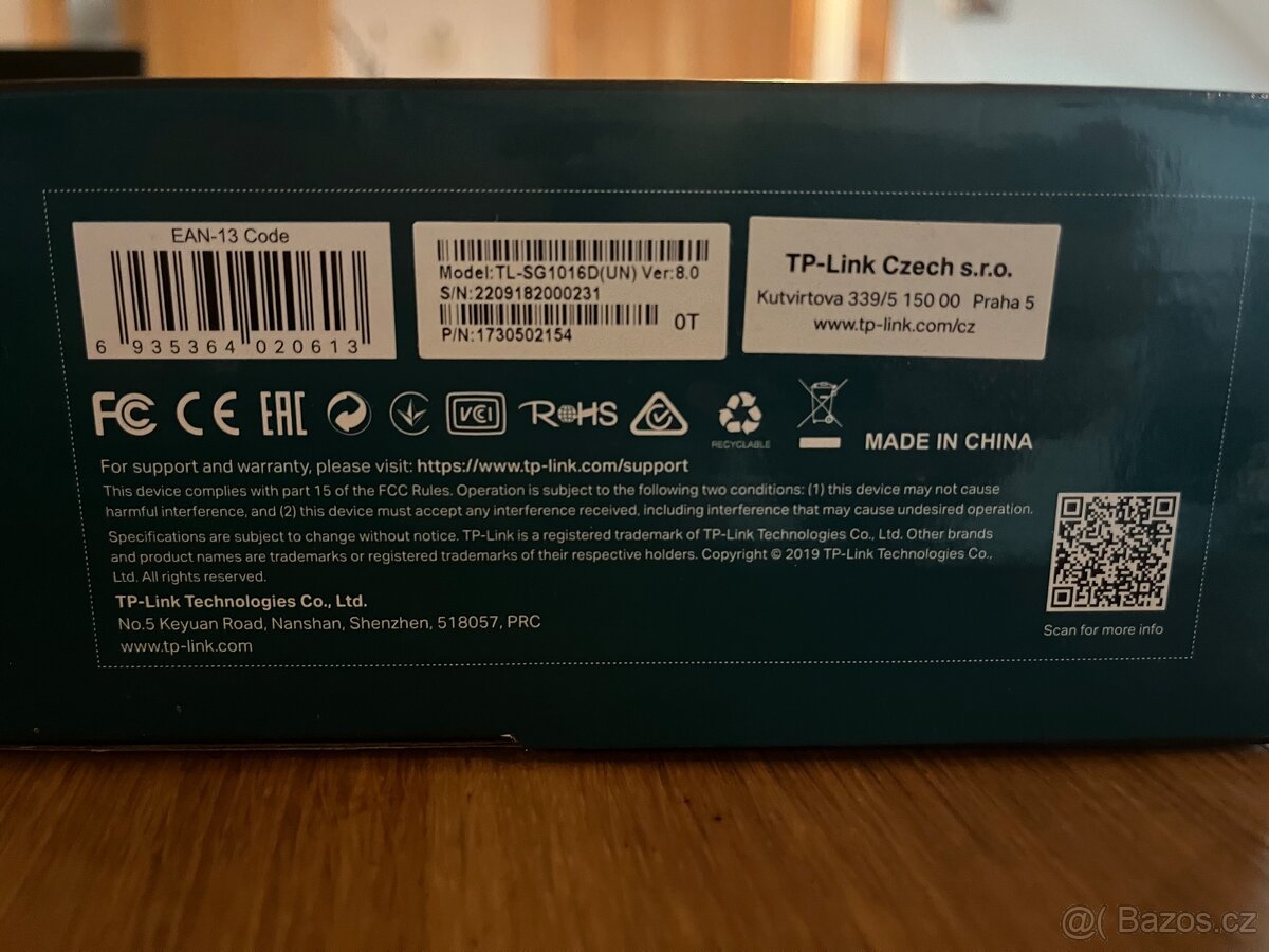 TP-Link TL-SG1016D Switch - 4