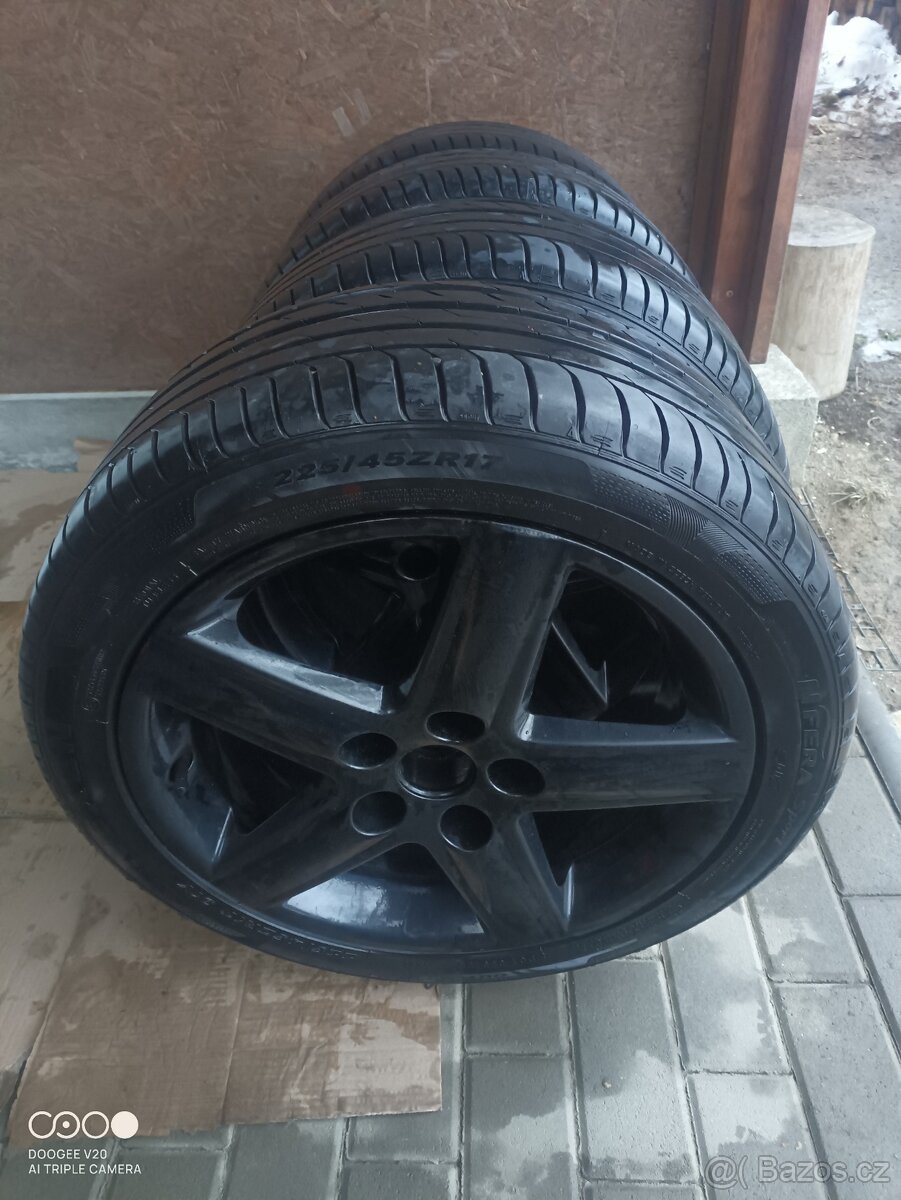 ALU disky 17, 5x112 , 7,5J ET45 - 4