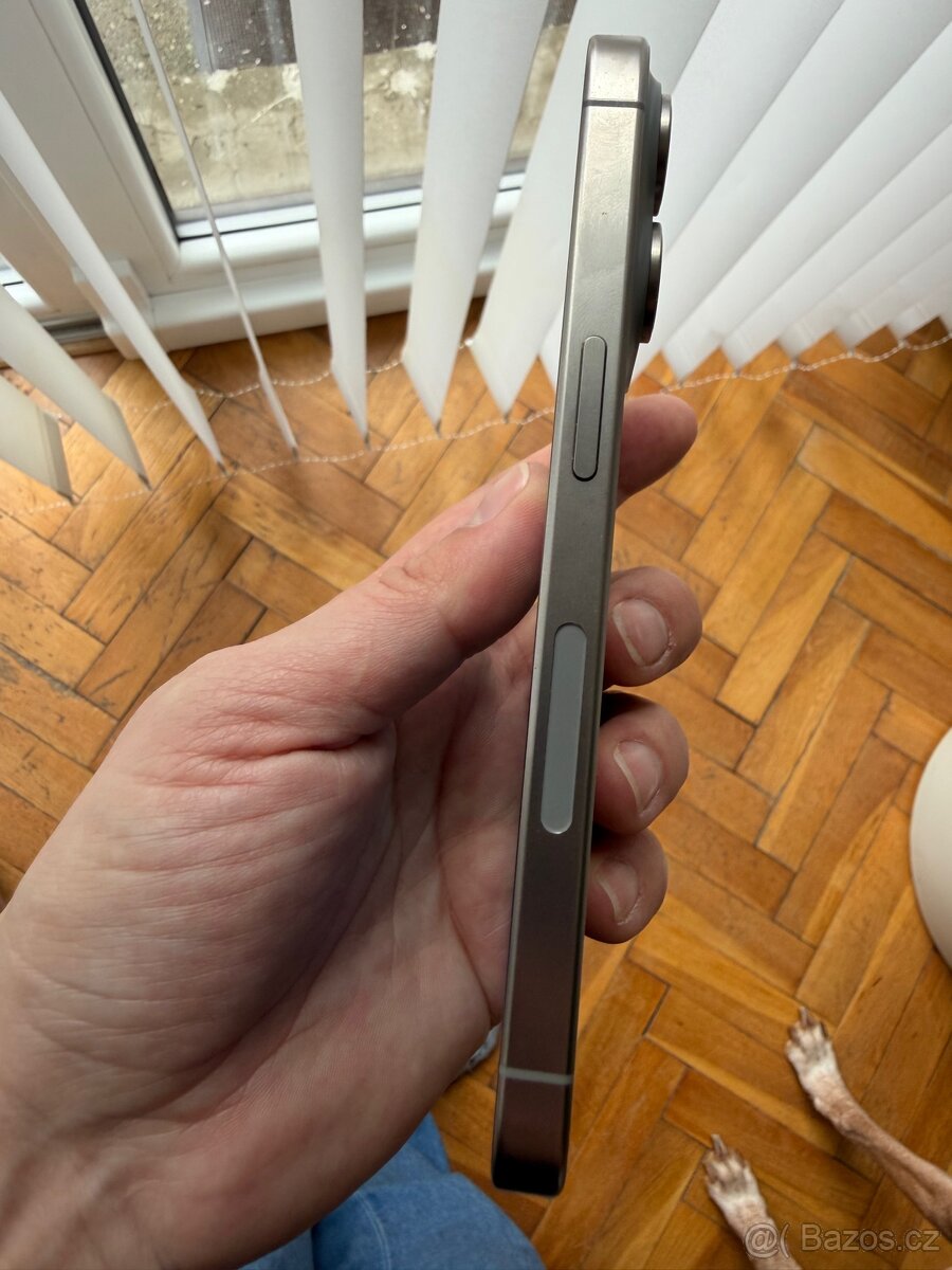iPhone 15 Pro 128 GB – Natural Titanium – TOP stav - 4