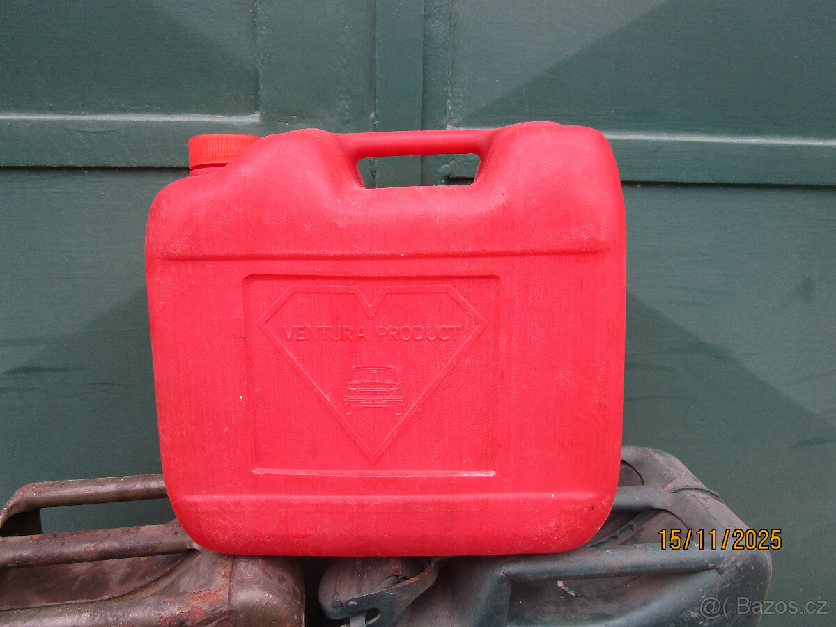 Plechovy kanystr 20l - 4